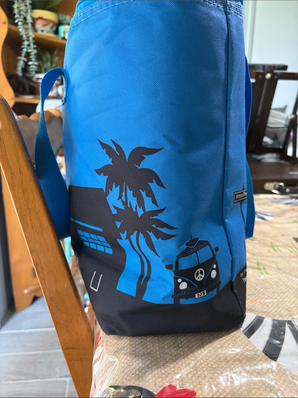 Trader Joe’s store insulated cooler tote bag zip grocery Pasadena 1967 bundle 2 - Picture 4 of 8